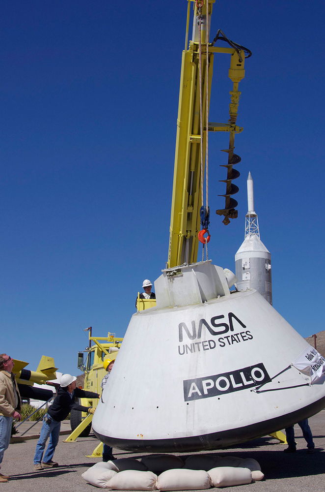 Apollo Capsule Lands at New Mexico Space Museum